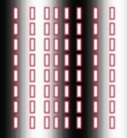 Figure 3b: Closeup on the tactile display representation.