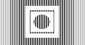 Figure 2c: The same pattern illustrated with a grating texture.